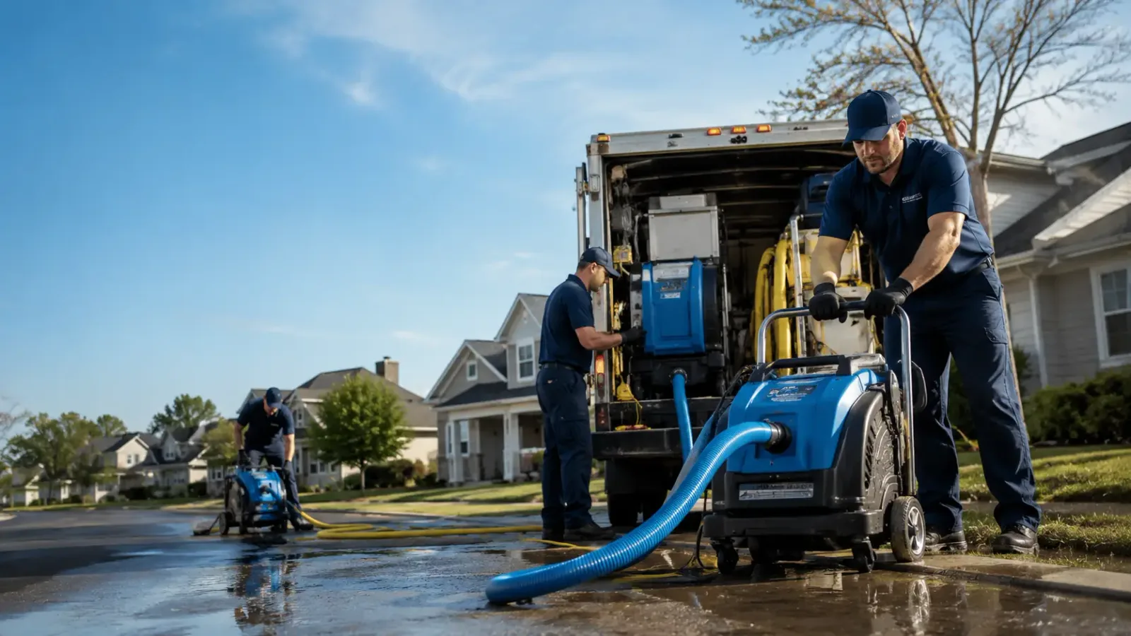 Flood Damage Cleanup in D Hanis, TX